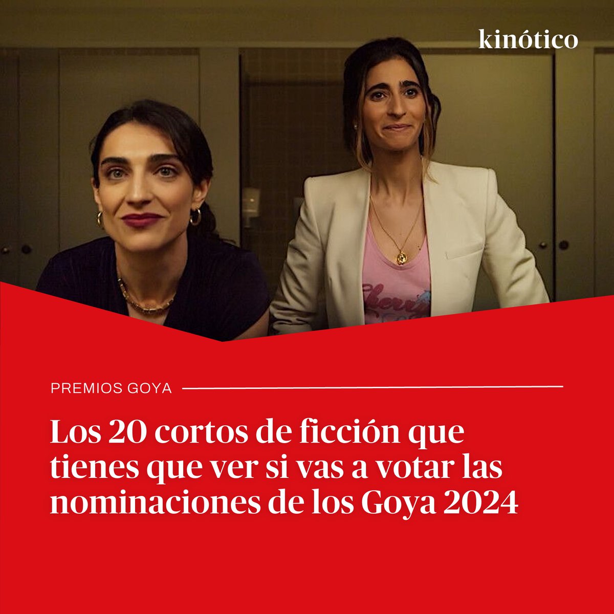 Kinótico (@kinotico) on Twitter photo 🏆 GOYA 2024 | ¿Votas en los <a href="/PremiosGoya/">Premios Goya</a>? <a href="/mariajoarias/">Mariajo Arias</a> te trae los 20 cortos de ficción que debes ver para las nominaciones
➡️ Hoy una selección con los diez primeros seleccionados que buscarán recoger el testigo de ‘Arquitectura emocional 1959’
🔗 kinotico.es/industria/2023… 🏆 GOYA 2024 | ¿Votas en los <a href="/PremiosGoya/">Premios Goya</a>? <a href="/mariajoarias/">Mariajo Arias</a> te trae los 20 cortos de ficción que debes ver para las nominaciones
➡️ Hoy una selección con los diez primeros seleccionados que buscarán recoger el testigo de ‘Arquitectura emocional 1959’
🔗 kinotico.es/industria/2023…