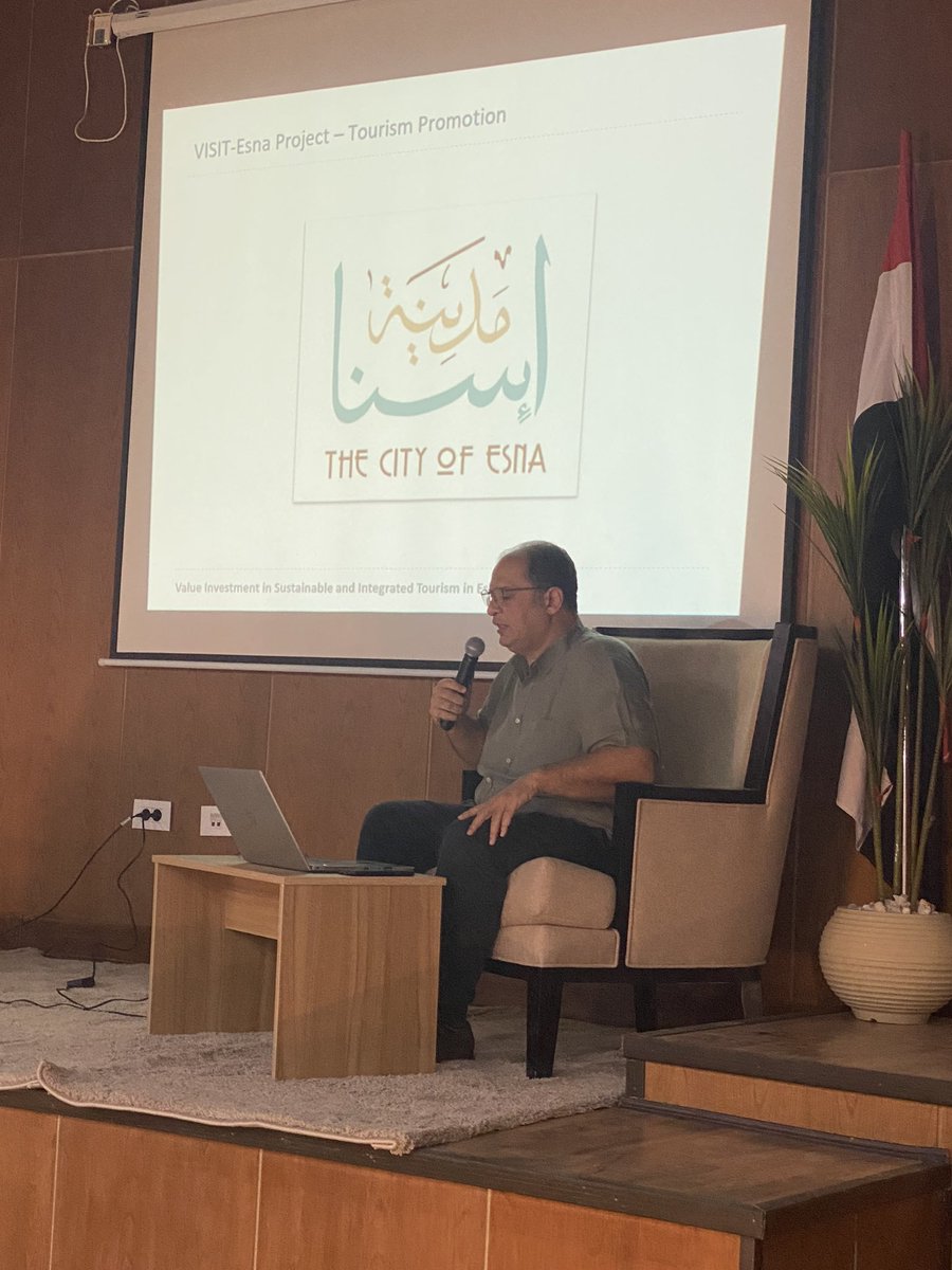 alekshallmann's tweet photo. Extremly interesting talk during #CIPEG conference in Luxor about Esna as a part of the Takween Integrated Community Development. I am very looking forward to visiting Esna soon.
#Esna #cummunitydevelopment #culturalheritage #Egypt #Egipt https://t.co/r8f85ogBfj