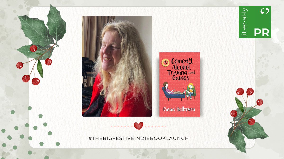 At <a href="/Foyles/">Foyles Bookshop</a> on 5th December, Diana Holbourn will be launching the 4th book in her Becky Bexley series, #ComedyAlcoholTraumaAndGames, where Child genius Becky helps to organise a lot of fun at university, some for charity. She turns out to have a talent for stand-up comedy.

We