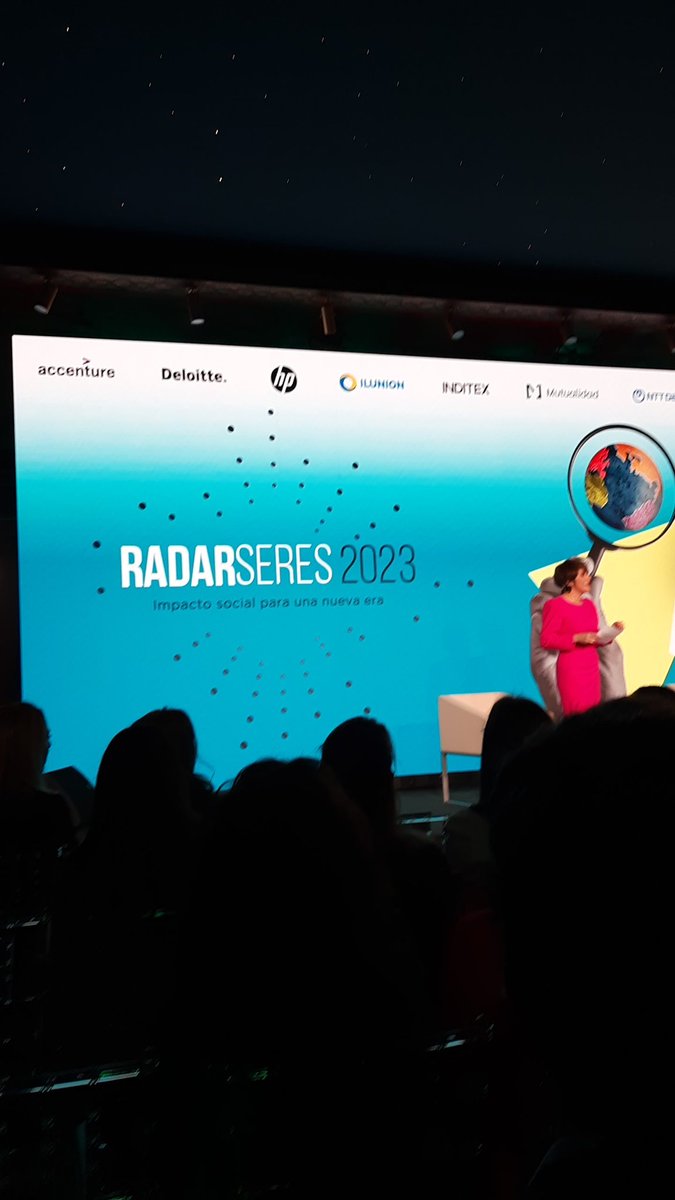 Hoy asistimos a #radarseres23 y celebramos que es el momento de liderar el cambio y generar el #impactosocial de las empresas