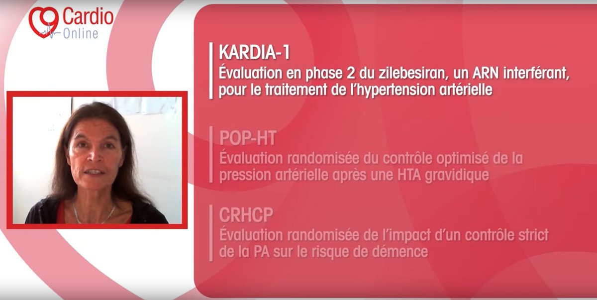 Découvrez les temps forts de l'AHA 2023 ! 🌟 Béatrice Duly-Bouhanick partage ses insights sur les études marquantes en hypertension artérielle, dont KARDIA-1, POP-HT et CRHCP. Consultez notre vidéo pour des analyses captivantes ! 🎥 #AHA2023  ow.ly/tweF50Q9L1l