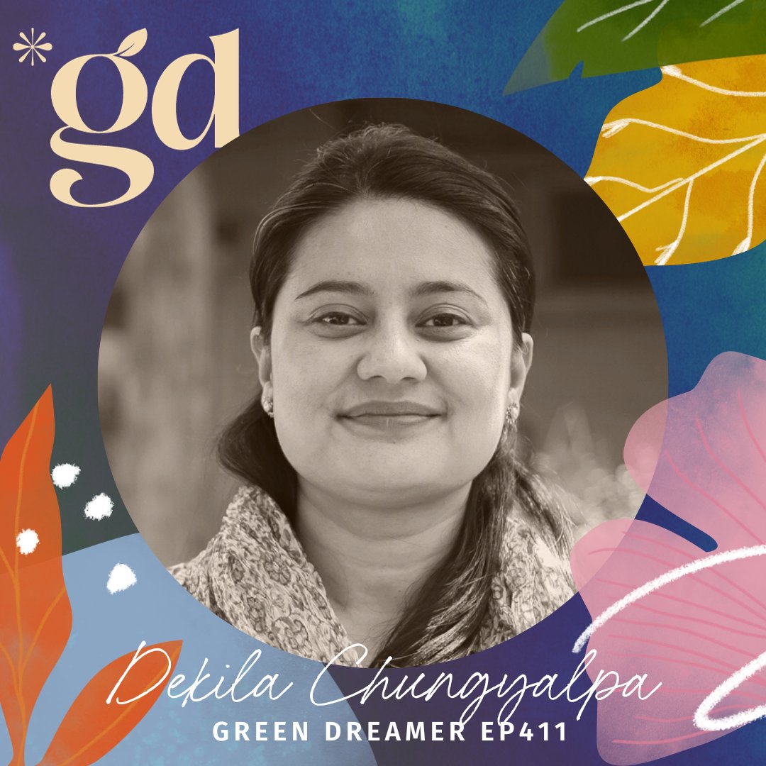 'Interdependence goes beyond the human species.' @greendreamerkc interviews grantee partner Dekila Chungyalpa of @LokaInitiative in the latest podcast episode 'Engaging faith leaders for planetary healing.' greendreamer.com/podcast/dekila…