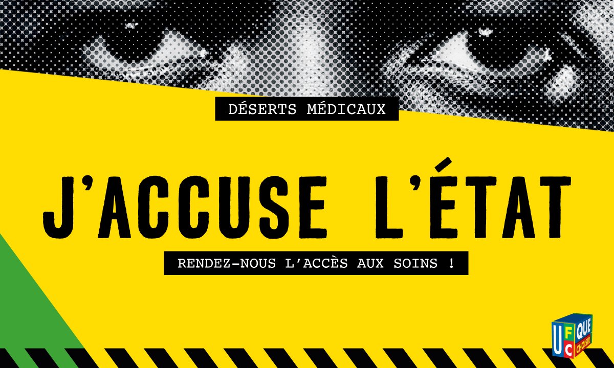 🩺#DésertsMédicaux : pour mettre fin à ce fléau, nous lançons la campagne de mobilisation #MaSanteNattendPlus. Découvrez l'état de l'accès aux soins dans votre commune grâce à notre carte interactive et mobilisez-vous en interpellant directement l’Etat 👉ufcqc.link/n21245