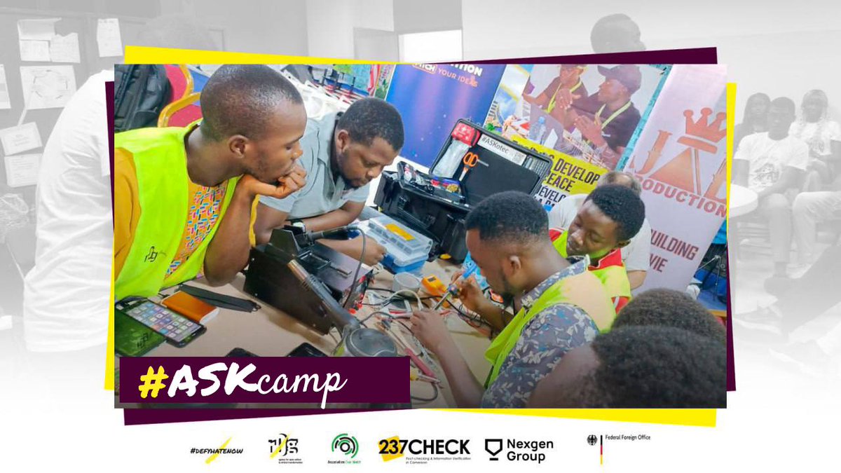 DefyhatenowWCA's tweet photo. #ASKCamp2023
Do you know what the #ASKCamp is?
From today Nov. 21-23, our trainers @dan_kingori & @vianney_forewah shall be drilling students on what this project is all about.
Want to know more about this? click here: https://t.co/s7qH2oVyNI
#defyhatenow
#Tech4Peace
#ASKotec https://t.co/idADvsgV1n
