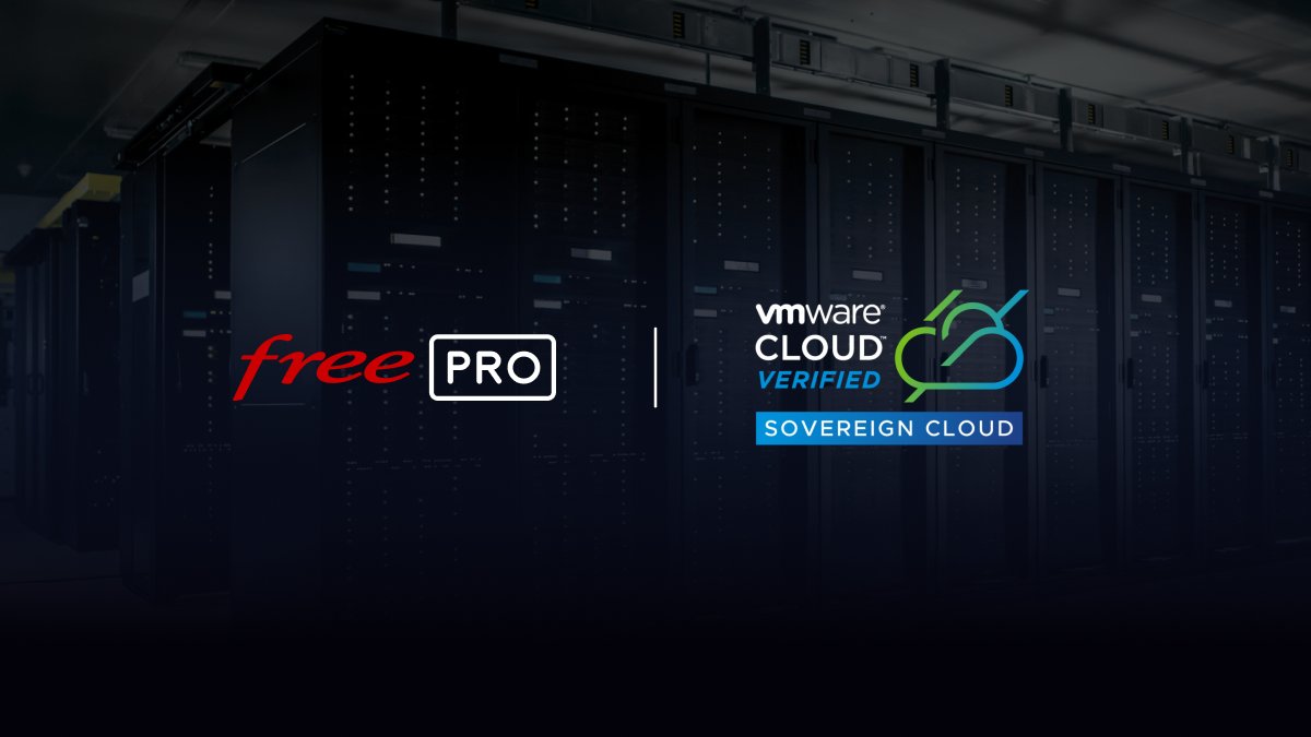 Chez Free Pro, nous avons fait le choix de bâtir Cloud Souverain ! ☁️

Nous sommes heureux de vous annoncer que nous venons d'obtenir le label 'Sovereign Cloud Verified' par VMWare. 🙌

#SovereignCloud #Cloud #données #certification