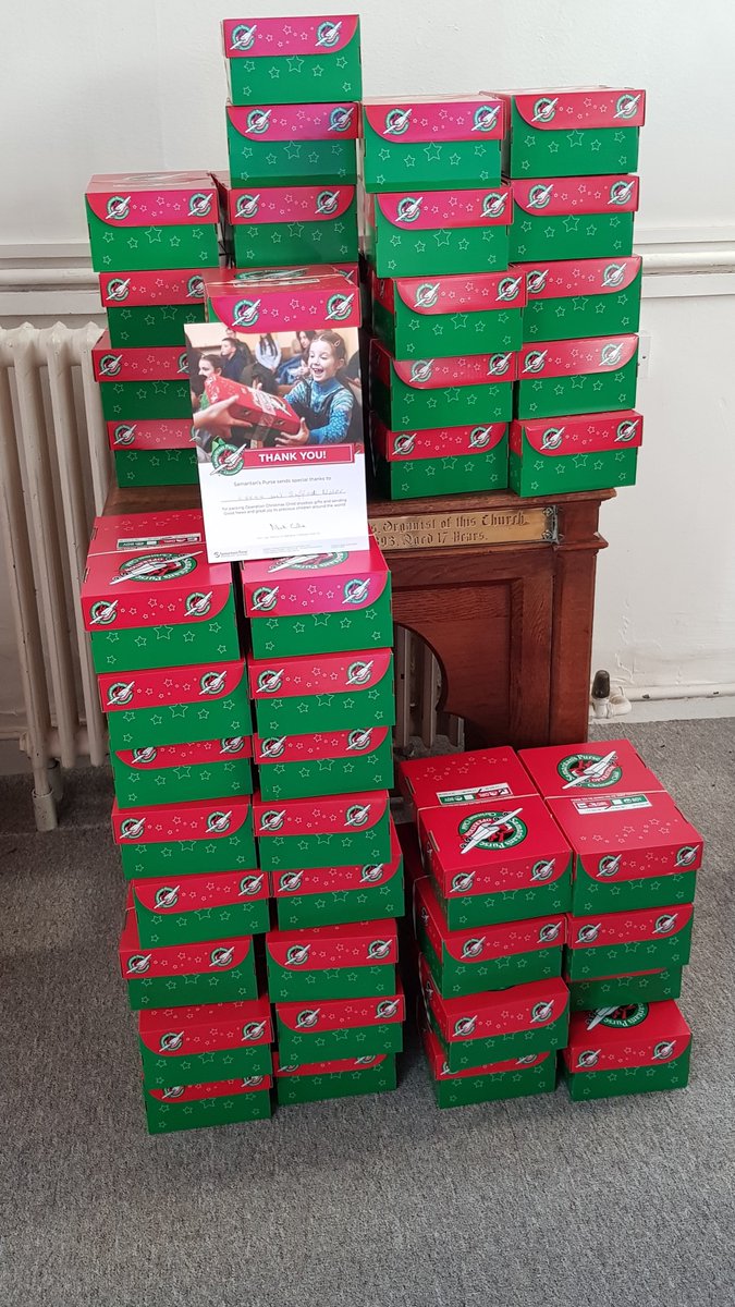 🎄Well done to our people who donated to and helped assemble and fill 50 shoeboxes at our Trinity House offices in Lowestoft, Suffolk. The boxes have been delivered to the Operation Christmas Child appeal at St Mark’s Church in Oulton Broad.