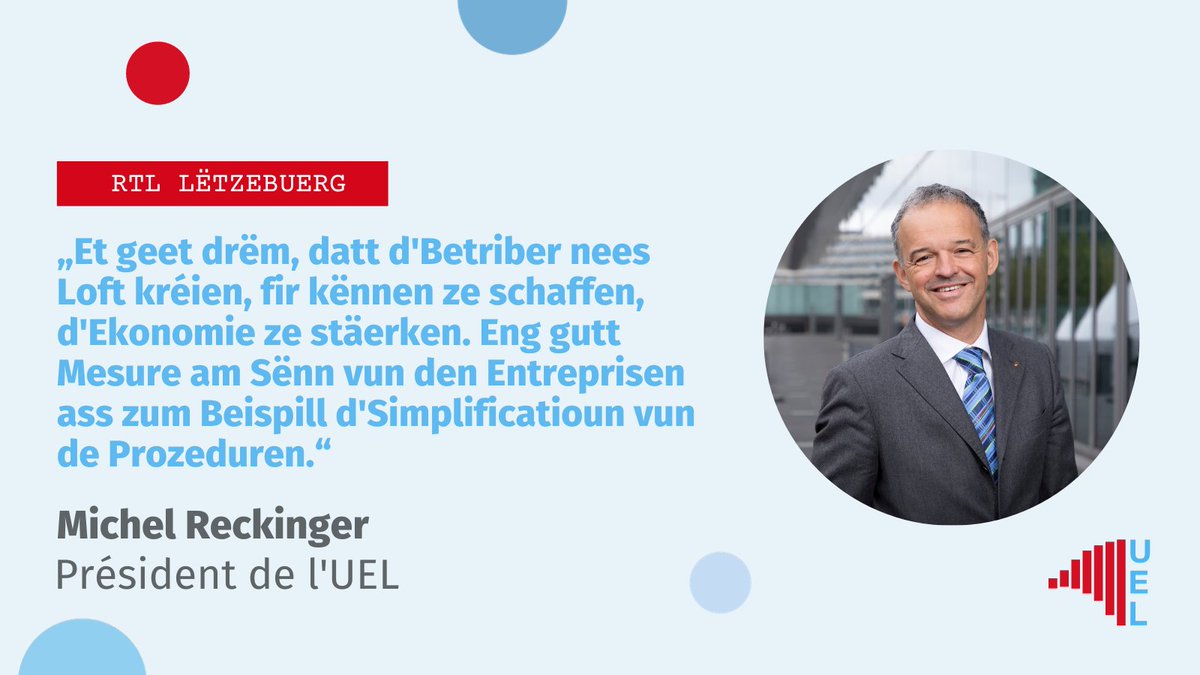 #Interview 🎙️ Als „Invité vun der Redaktioun“ op @RTLlu huet eise Präsident @ReckingerMichel de Regierungsprogramm vun der CSV an DP kommentéiert. De komplette Replay ▶️ rtl.lu/radio/invite-v… #Ekonomie #Attraktivitéit #Lëtzebuerg #Betriber @CSV_news