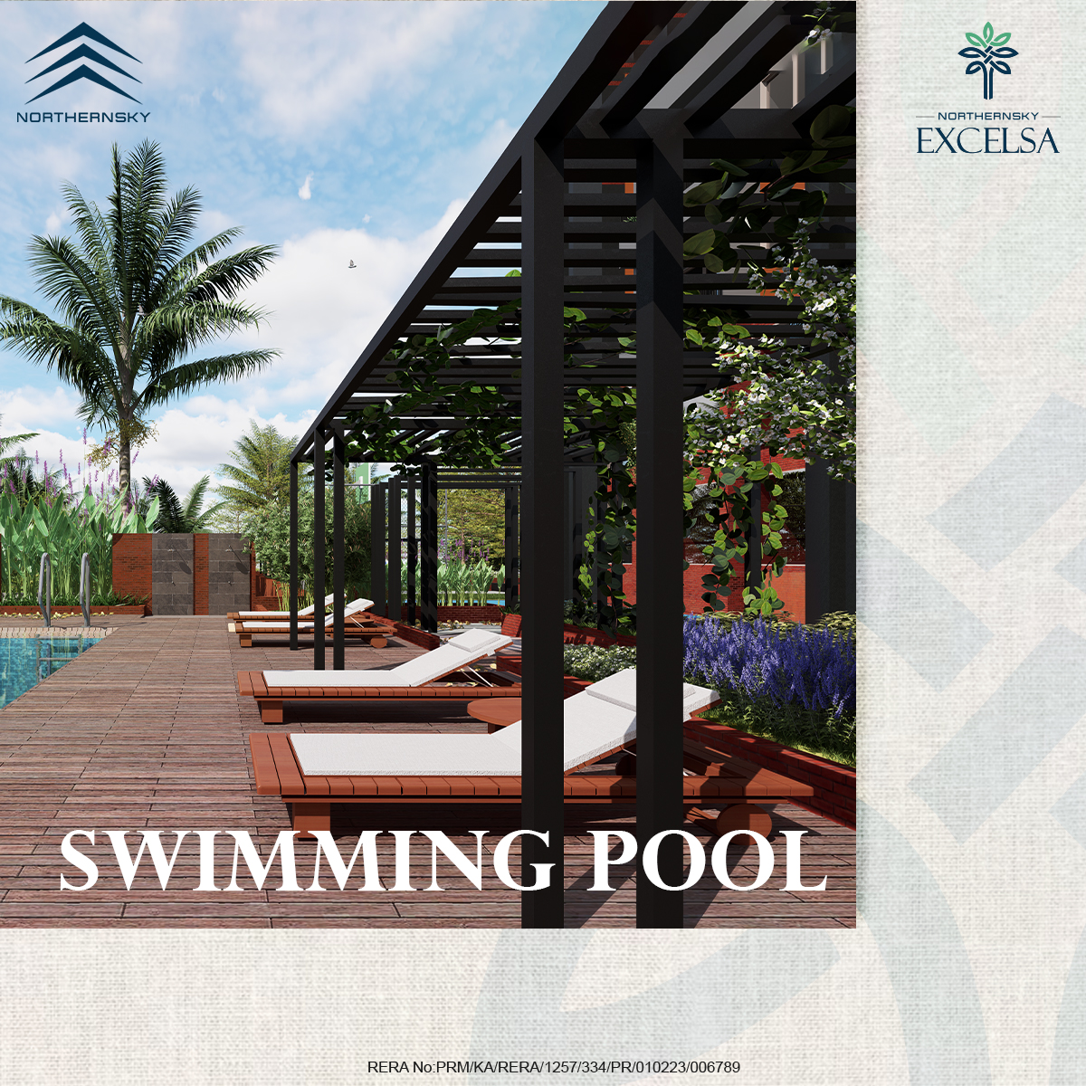 northernskyprop's tweet photo. Dive into luxury at NorthernSky Excelsa! Our beautiful swimming pool is your oasis of relaxation. Whether you're soaking up the sun or enjoying a moonlit swim, every moment here is an extraordinary escape. Welcome to a world where every dip is pure delight. https://t.co/qct741K6No