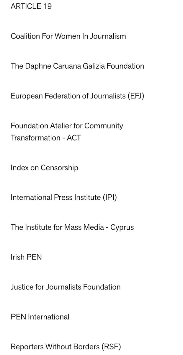 NaomiOhReally's tweet photo. Reporters without Borders has written to Sinn Féin leader Mary Lou McDonald to express concerns about "methods of intimidation used by the party in taking repeated legal actions against the media and journalists"
The letter was co-signed by 11 media NGOs https://t.co/ZQiHr3v4Zg https://t.co/OWRFEhvJ90