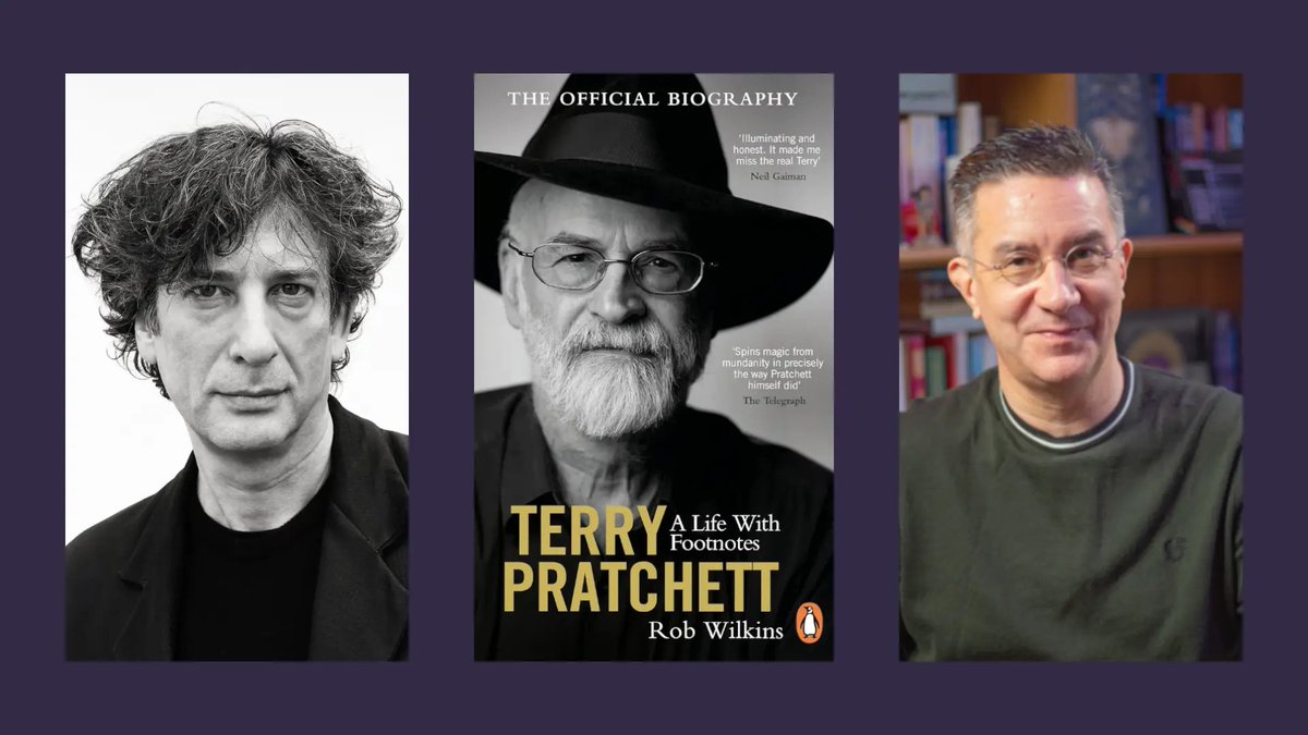 Sir Terry Pratchett's close friends - biographer Rob Wilkins and collaborator Neil Gaiman discuss The Worlds of Terry Pratchett.
Online 21 Nov, 7pm - 8:30pm

Join TONIGHT via this link: living-knowledge-network.co.uk/library/the-wo…
#LivingKnowledgeNetwork