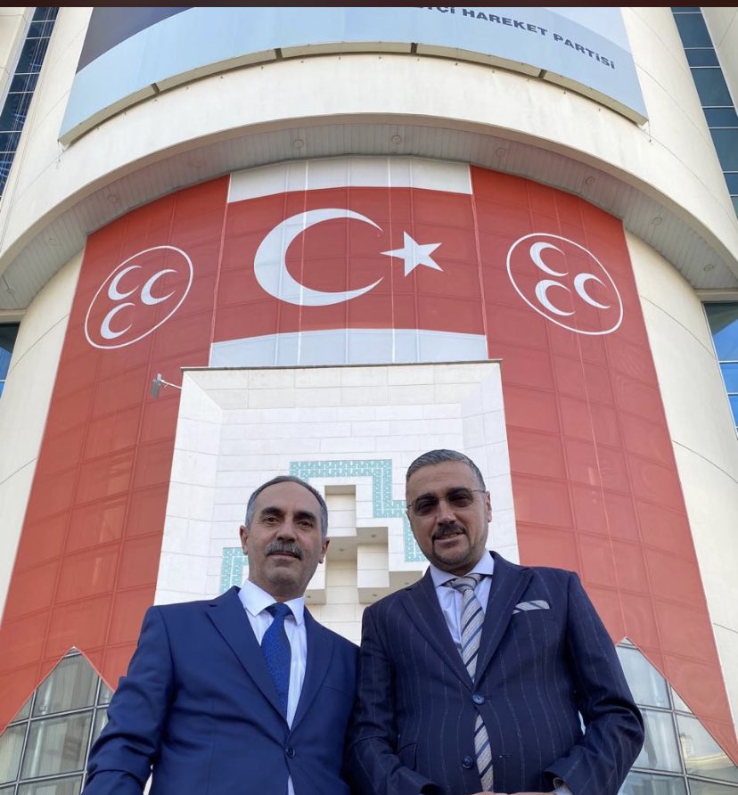 samiselen3's tweet photo. Ankara il başkanı Alparslan Doğan ile birlikte.@MhpAnkara06 https://t.co/l0PPmMtG6o