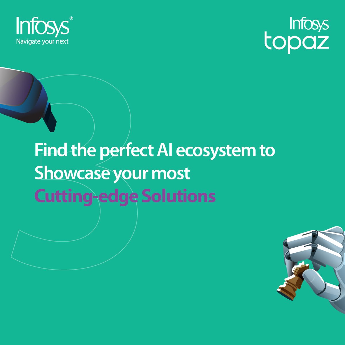 Infosys's tweet photo. Innovate, ideate, and excel as leaders from the top of their game join us at #AIFactory along with top-tier experts from AWS, Microsoft, and GCP who're helping candidates reach the next level of AI skilling & unlock new solutions.
#AIfirst #InfosysTopaz #TechCohere https://t.co/QEKd83cBgX