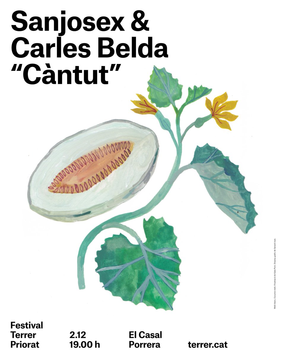 El proper 2 de desembre, Carles Belda &amp; @sanjosexmusic portaran les cançons del <a href="/cantutmusica/">Càntut</a> al Priorat, al <a href="/festival_terrer/">Festival Terrer Priorat</a>. Ens veiem a Porrera? Entrades aquí: terrer.cat/san-josex-carl…