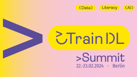 OCG (@ocg_aktuell) on Twitter photo Das Projekt TrainDL steht ganz im Zeichen von KI und Data Literacy. Für das Abschluss-Event im Februar 2024 läuft der Call for Posters noch bis 3. Dezember 2023: train-dl.eu/en/news/detail… #twlz #informatik <a href="/FU_Berlin/">Freie Universität</a> <a href="/informatikradar/">Gesellschaft für Informatik e.V.</a> Das Projekt TrainDL steht ganz im Zeichen von KI und Data Literacy. Für das Abschluss-Event im Februar 2024 läuft der Call for Posters noch bis 3. Dezember 2023: train-dl.eu/en/news/detail… #twlz #informatik <a href="/FU_Berlin/">Freie Universität</a> <a href="/informatikradar/">Gesellschaft für Informatik e.V.</a>