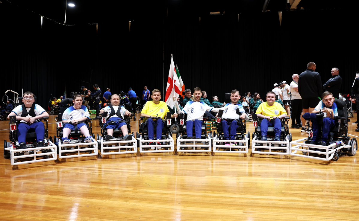 A huge thank you to The @FA & Debbie Hewitt MBE for hosting the @England powerchair team in the Royal Box at Wembley last Friday to acknowledge and celebrate their outstanding performances at the 2023 FIPFA Powerchair Football World Cup! 🤩🏴󠁧󠁢󠁥󠁮󠁧󠁿 #PowerchairFootball