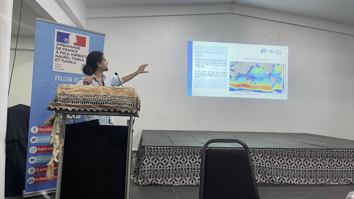 ambafrancefj's tweet photo. Proud of this enriching #BlueTalanoa πͺΈ organized with #SOA and #OceanEcoAlliance. Engaging diverse voices π£οΈ from the South #Pacific, both in-person and virtually, to gear up for #UNOC3 in 2025, in π«π· #France! A 1st step in a meaningful journey towards better ocean stewardship! https://t.co/yyD3najEJp