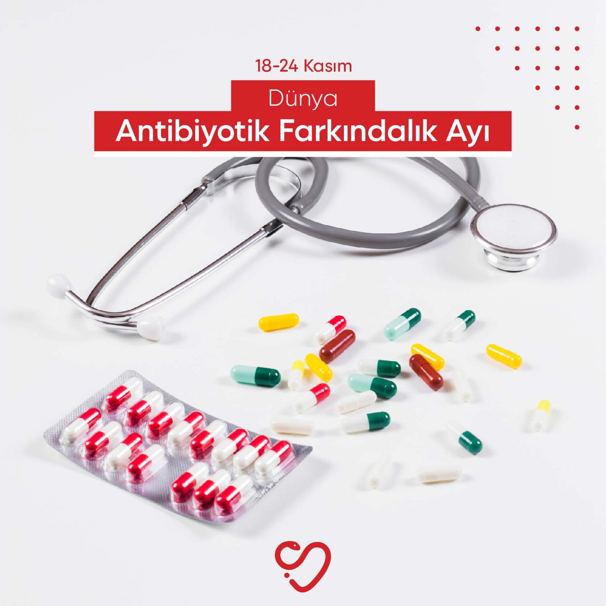 ibbsaglikisleri's tweet photo. Antibiyotikler, bakteriyel enfeksiyonları tedavi etmek için kullanılan güçlü ilaçlardır. Ancak, bu ilaçların aşırı ve kontrolsüz kullanımı, bakterilerin direnç geliştirmesine yol açabilir. 
#Antibioticawarenessweek
#Antibiyotikfarkindalıkhaftası

@tuncsoyer
@izmirbld https://t.co/P0D8J1Z9wZ