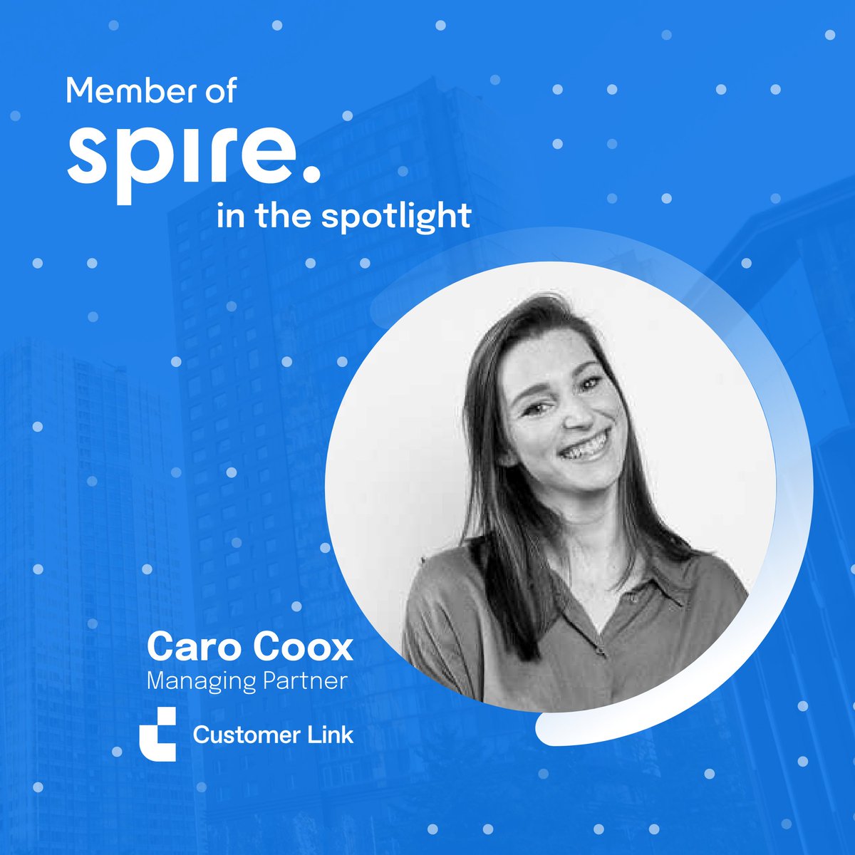 Meet #MemberOfSpire Caro! As a managing partner at <a href="/thecustomerlink/">The Customer Link</a> , she's been revolutionizing the game with #Salesforce since 2020. Her mantra? Connect, innovate, and lead. Caro champions teamwork, smart strategies, and staying customer-focused. Here's to this leading lady!💙