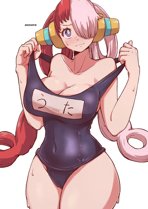  のUTAちゃんを自分の絵柄で描かせてもらいました
