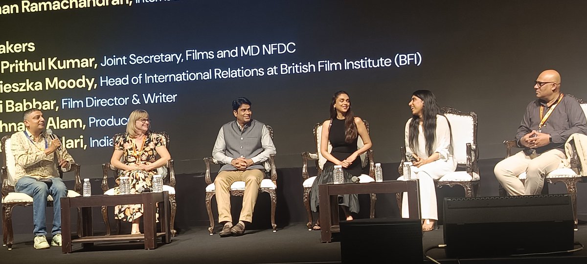 #filmbazaar #nfdc #film facilitation & co production India & UK #Lionesses 

@aditiraohydari @nfdcindia @filmbazaarindia @MIB_India 
@inBritish @KajriBabbar @BFI 
@UKinIndia @IndiainUK