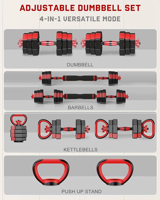 AmazonGr8Finds's tweet photo. Prapark 4-in-1 Adjustable Dumbbell Set
https://t.co/31YAstxevE
#fitness #health https://t.co/AHShl3c3de