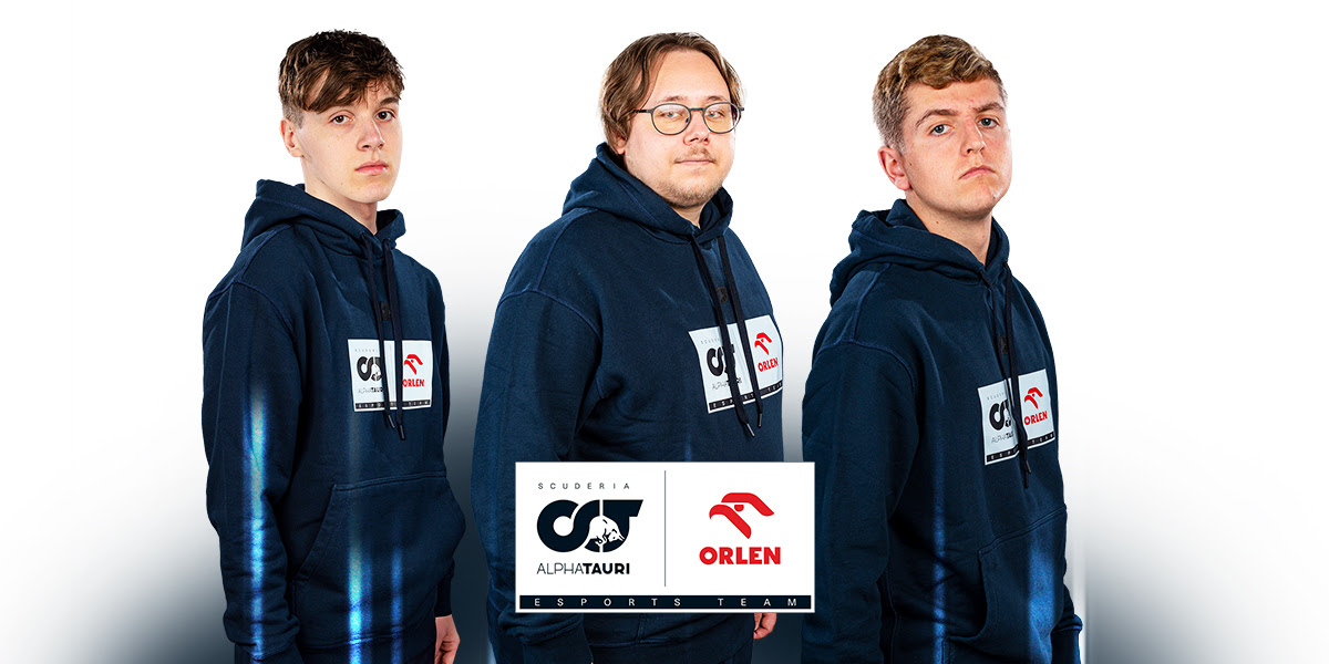 powrotroberta's tweet photo. AlphaTauri Orlen.... Esports Team ogłosił skład na Sim Racing World Championship. Znajdą się w nim Joni Törmälä, Jed Norgrove i Tom Manley.

#F1 #F1pl #ViaF1 #esports #Simracingpl #Simpl https://t.co/ozUArJOJjq