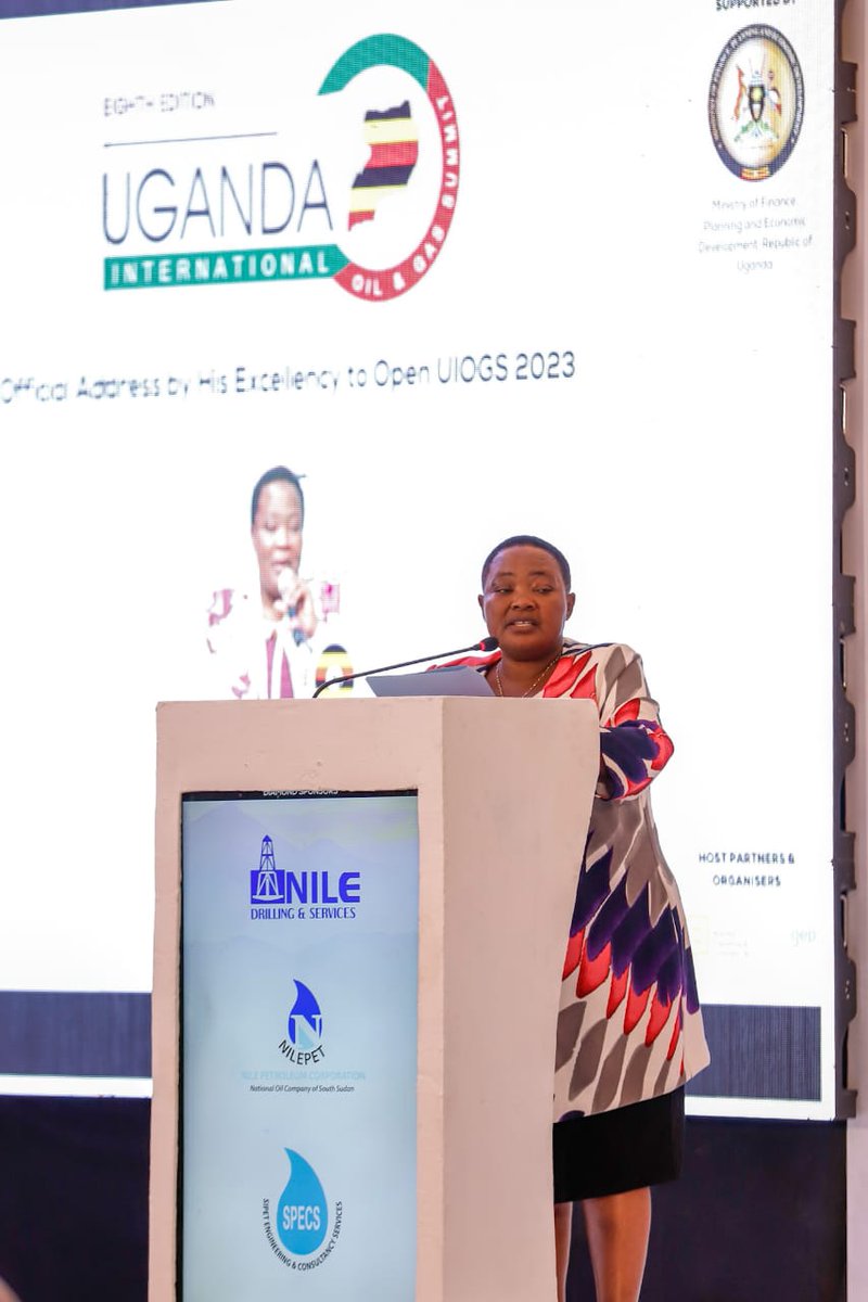 uiogs1's tweet photo. @TotalEnergiesUG This year's #UIOGS THEME being: Uganda's oil and gas revolution, harnessing opportunities, overcoming challenges, and creating a sustainable future, is in line with Uganda's oil and gas story, which one is driven by commitment and value. #UIOGS2023 https://t.co/b2zj0REZAo