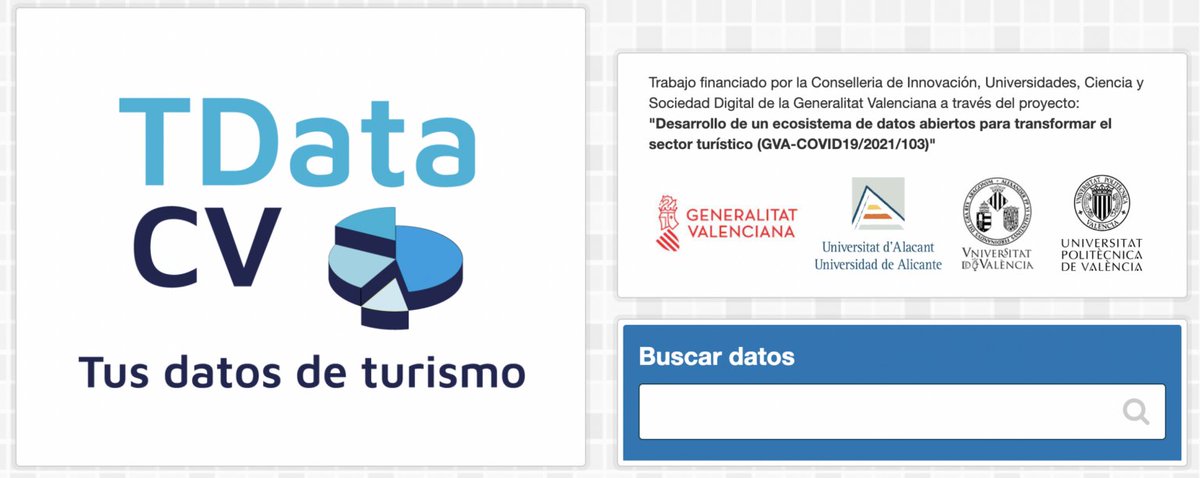 💻𝑫𝑨𝑻𝑶𝑺 𝑨𝑩𝑰𝑬𝑹𝑻𝑶𝑺: 𝑬𝑳 𝑴𝑬𝑱𝑶𝑹 𝑨𝑳𝑰𝑨𝑫𝑶 𝑫𝑬 𝑳𝑨 𝑰𝑵𝑵𝑶𝑽𝑨𝑪𝑰Ó𝑵 𝑬𝑵 𝑻𝑼𝑹𝑰𝑺𝑴𝑶
✅TI·LAB, consciente de la potencialidad de los datos públicos se encuentra colaborando en  𝐓𝐃𝐚𝐭𝐚.
Mas información👇
lab.turismodetorrevieja.com/index.php/2023…
tdata.dlsi.ua.es