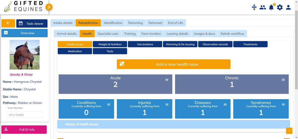 GiftedEquines's tweet image. Gifted Equines caters to all users, from grooms to managers, with user-friendly interfaces that match your unique requirements. Whether you seek simplicity or in-depth functionality, Gifted delivers an intuitive experience tailored just for you. #digitaltransformation #cloud