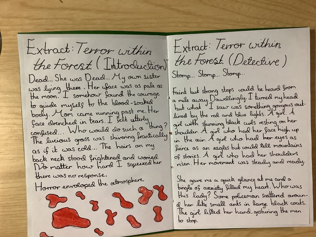 HarborneAcademy's tweet photo. Murder mystery story writing.
#murdermysteryproject #englishplus https://t.co/e2PImCTjJy