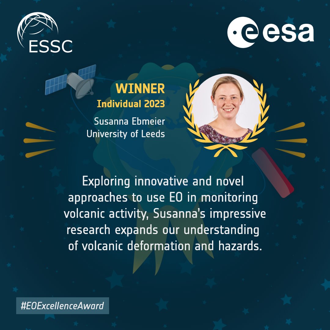 AZO space.i (@azo_space) on Twitter photo Read the interview with Susanna Ebmeier, the #EOExcellenceAward winner Individual 2023. She gives insights into her research and her achievements in 🌋volcano monitoring.
space-of-innovation.com/eo-excellence-…
You know the next winner? Nominate Now 👉eoxcellence.com
<a href="/ESA_EO/">ESA Earth Observation</a> <a href="/kryosat/">Mark Drinkwater</a> Read the interview with Susanna Ebmeier, the #EOExcellenceAward winner Individual 2023. She gives insights into her research and her achievements in 🌋volcano monitoring.
space-of-innovation.com/eo-excellence-…
You know the next winner? Nominate Now 👉eoxcellence.com
<a href="/ESA_EO/">ESA Earth Observation</a> <a href="/kryosat/">Mark Drinkwater</a>