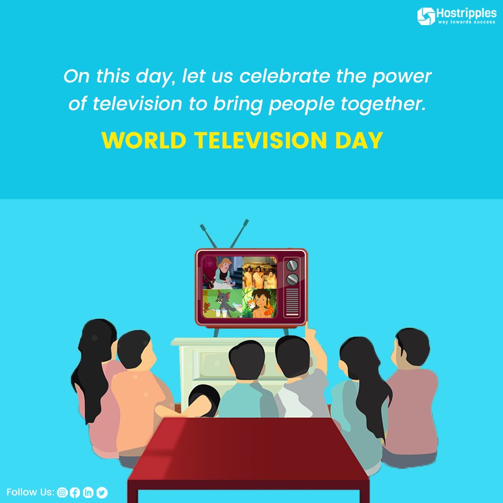 hostripples's tweet photo. #Television has come a long way since its inception.
From black and white sets to ultra HD, television technology has changed dramatically. On World #TelevisionDay Day, let's take a look back at how far we've come.
#hostripples #worldtelevetionday2023 #cameralightaction https://t.co/giK16nNZaP