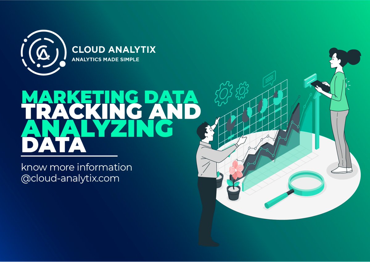 cloudanalytixus's tweet image. Process of marketing and analyzing data by using right analytics track tools services-Cloud Analytix
#MarketingAutomation #MarketingDigital #Analyticsdata #trackingtool #cloudanalytix