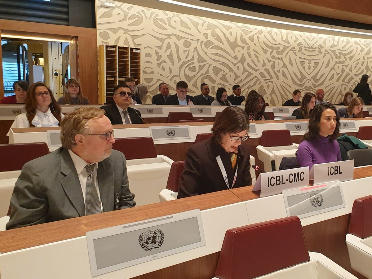 ''As soon as possible' should mean that the @MineBanTreaty Art.5 extension provision is only used as intended - by a small group of states facing the most exceptional circumstances' - Ms. Tamar Gabelnick, ICBL-CMC Director at #21MSP on Art.5 #extension request process.