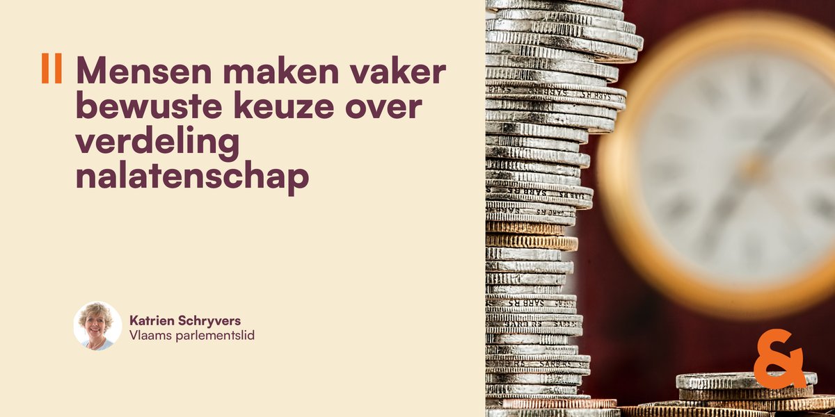 KatrienSchryver's tweet photo. Hervormingen vh erfrecht, doorgevoerd dr toenmalig minister van Justitie @Koen_Geens1, geven mensen meer beslissingsvrijheid over de verdeling van hun nalatenschap. Daar w gebruik van gemaakt: Uit een parlementaire vraag van mij blijkt dat het aantal #testamenten toeneemt @HLN_BE https://t.co/DFxlkBb2am