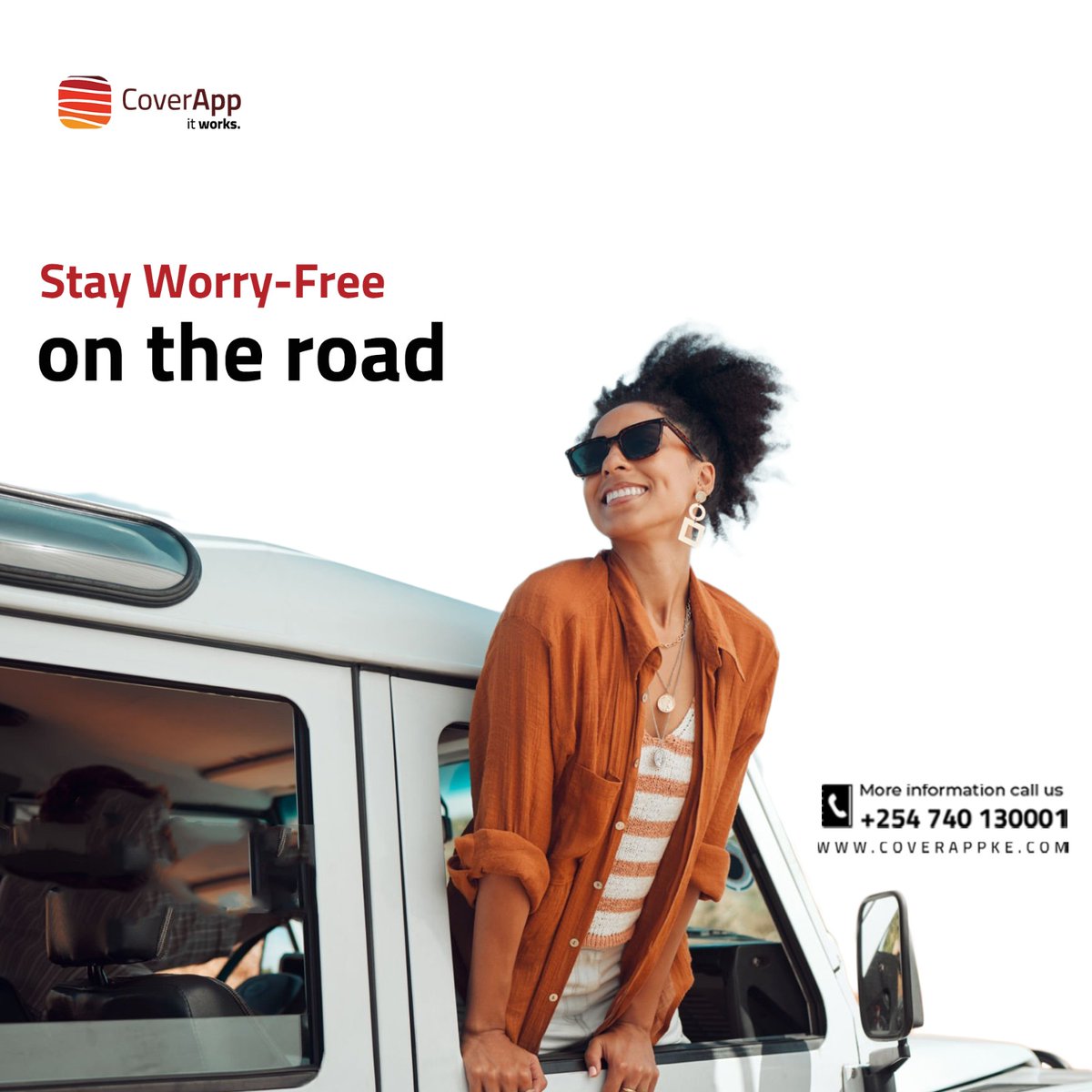 CoverAppKE's tweet image. Don't let car troubles slow you down! Get unlimited roadside assistance today @CoverAppKE #itworks #roadsideassistance #insuranceforyou