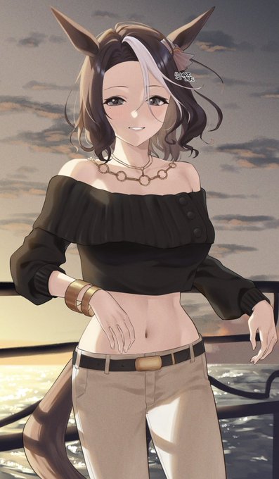 ラモーヌ、、、髪を切ったのか、、、? 