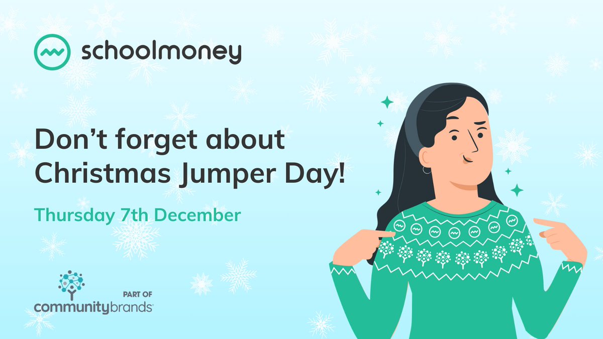 Christmas Jumper day is approaching! Collect your charity donations for Save the Children using SchoolMoney's donations module. Find out more here: bit.ly/3sKYppd 

#SchoolMoney #ChristmasJumperDay #SavetheChildren