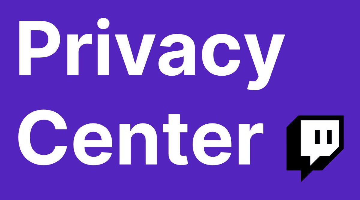 👀 Le nouveau Centre de confidentialité est sorti !

🔍 Visitez-le pour en savoir plus sur la configuration de vos contrôles de confidentialité et trouver des ressources sur la protection de vos données personnelles.
 
🔗 link.twitch.tv/Privacy