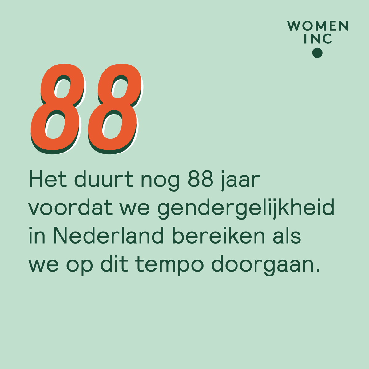 WOMENInc's tweet photo. Say what - nog 88 jaar totdat gendergelijkheid in Nederland is bereikt?! Dat kan sneller! 
Ga voorbereid het stemhokje in en check het Gendergelijkheid Stemadvies. 

#StemGendergelijkheid #Stemmen #Verkiezingen https://t.co/b0m1oBPnwV