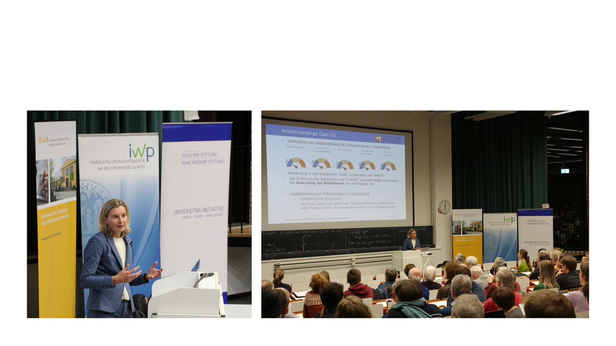 IWP Uni Köln (@iwp_uni_koeln) on Twitter photo Vielen Dank an Barbie Kornelia Haller! Die Vizepräsidentin der <a href="/bnetza/">Bundesnetzagentur</a> erläuterte in ihrem Vortrag die Versorgungssicherheit im deutschen Energiesystem und berichtete von der Arbeit der Bundesnetzagentur zur Umsetzung der #Energiewende⚡️. <a href="/ewi_koeln/">EWI</a> <a href="/WiSoUniCologne/">WiSoFakultät_UniKöln</a> Vielen Dank an Barbie Kornelia Haller! Die Vizepräsidentin der <a href="/bnetza/">Bundesnetzagentur</a> erläuterte in ihrem Vortrag die Versorgungssicherheit im deutschen Energiesystem und berichtete von der Arbeit der Bundesnetzagentur zur Umsetzung der #Energiewende⚡️. <a href="/ewi_koeln/">EWI</a> <a href="/WiSoUniCologne/">WiSoFakultät_UniKöln</a>