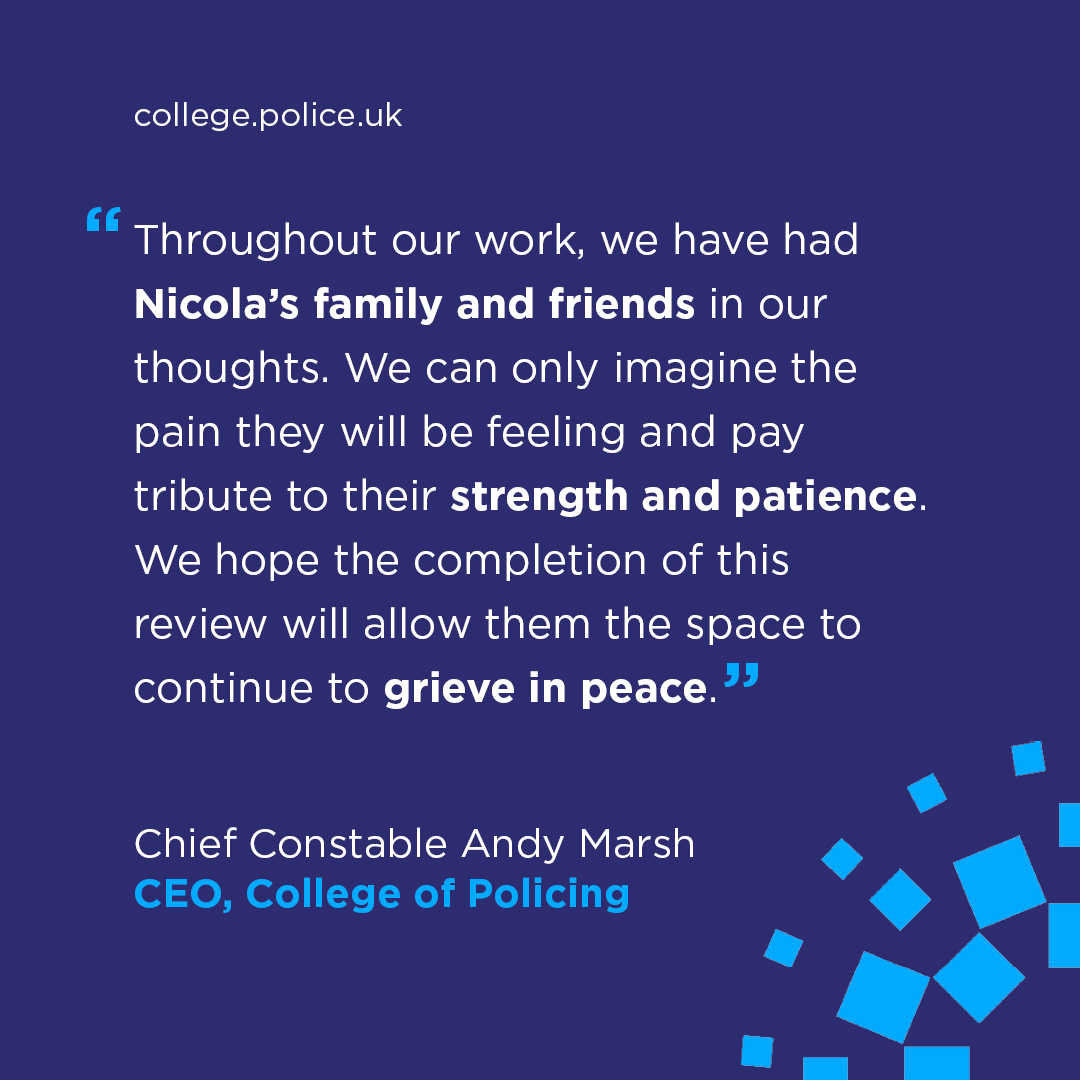 CollegeofPolice's tweet image. The independent review of Lancashire Constabulary’s investigation into the disappearance of Nicola Bulley has been published.

college.police.uk/article/review…

@LancsPCC
