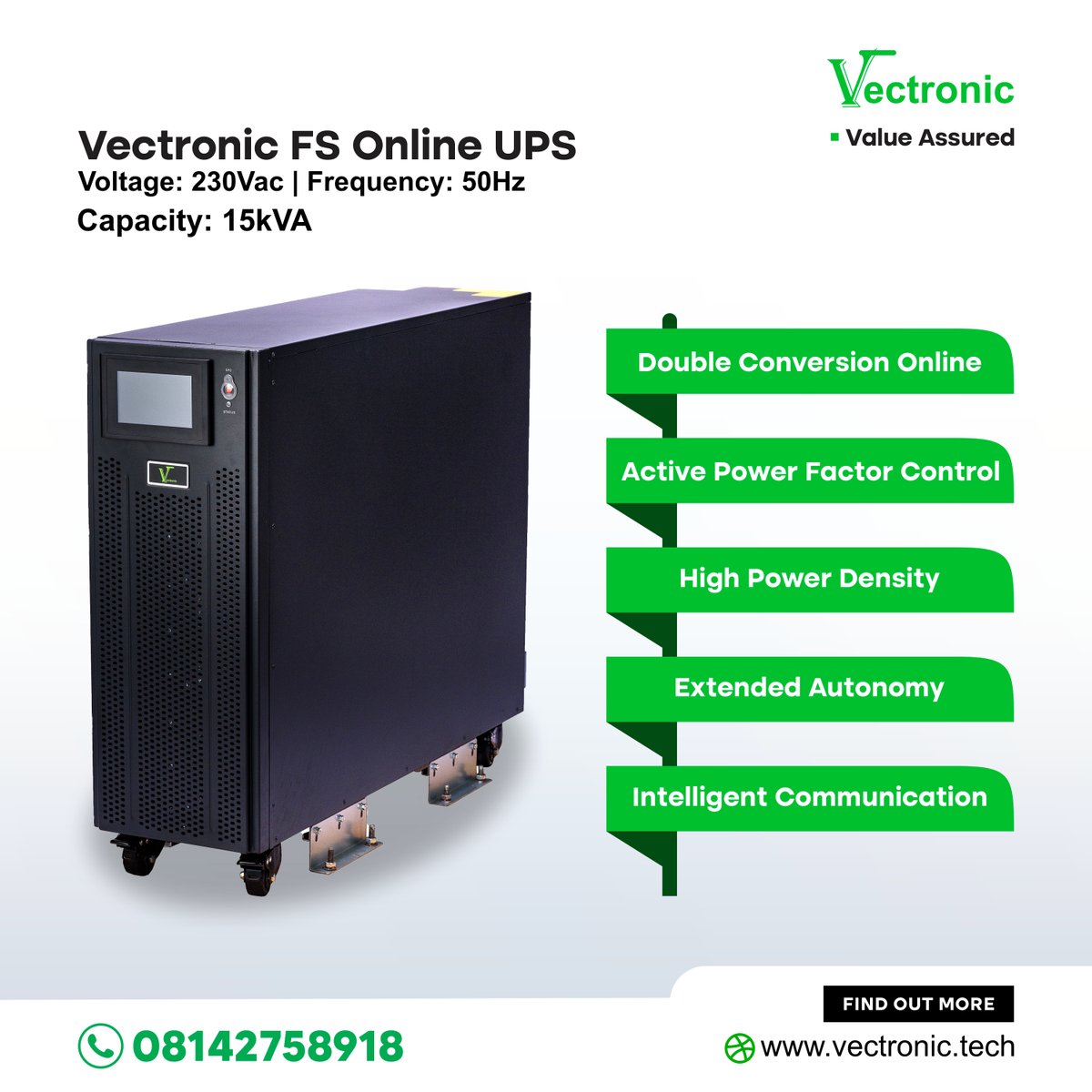 Stay Unplugged, Stay Unstoppable! ⚡

Call/Whatsapp: 08142758918; 08142758920 

#Vectronic #protection #powersolutions #PowerBackup #ups #equipment #elevator #construction #business #broadcasting #industrial #medical #medicalequipment #nigerians #lagos
