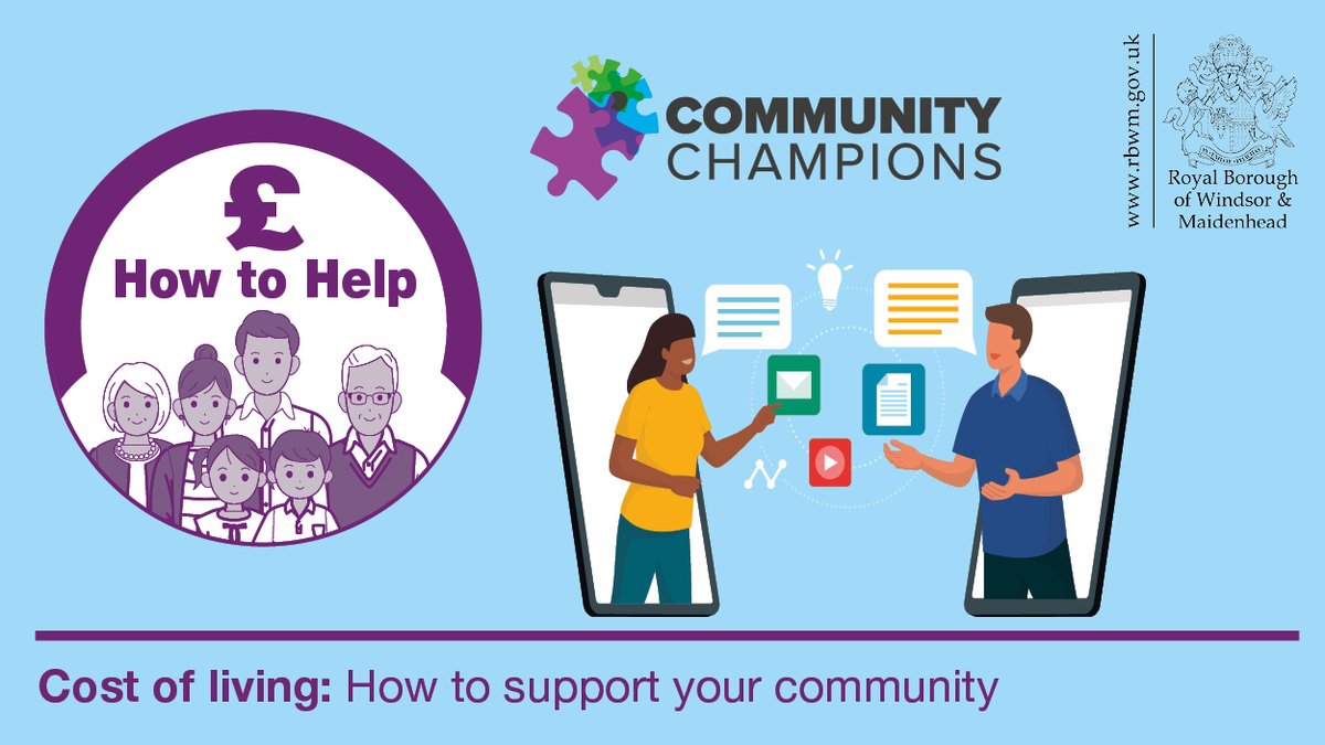 📢 Want a flexible & rewarding way of helping your community? Why not sign up to become a Community Information Champion? 📧📰 You’ll get a monthly email & digital magazine filled with info about the council & community for you to share 👉 orlo.uk/jAa9Y #RBWMHowToHelp