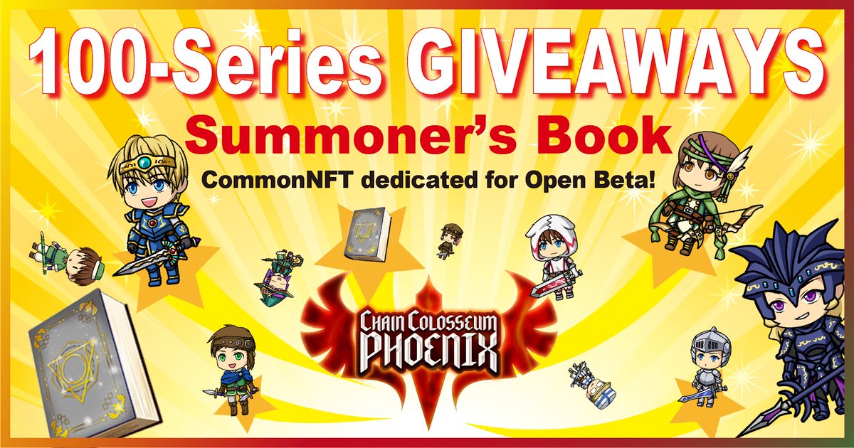 didpacchan's tweet photo. ⚔️#チェンコロ🤝P-man🫑

第4Q〜始まるOpenβではEarn可能✨
国内 #BCG の #Giveaway‼️

／
📕OpenβCommon召喚の書NFT✖️3️⃣名    
💰PayPay5️⃣0️⃣0️⃣円✖️3️⃣名
＼

❶Follow
@ChainColosseum_
@CC_Phoenix_jp
@didpacchan

❷RT＋❤

❸Join Line OC
https://t.co/K1eABl19yz

⏰72H

#ChainColosseumPhoenix https://t.co/IAy5GUkCCc