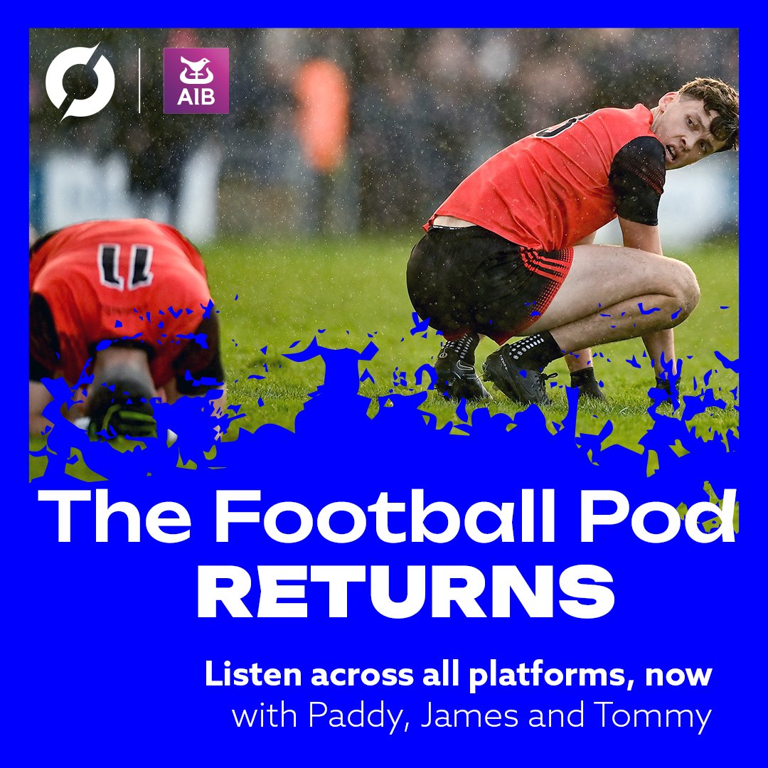 The Football Pod is up and out  🎧 

00:30 - Drama in the Kingdom 
10:00 - The All-Stars breakdown 
25:00 - Calling the 2024 club All-Ireland champions
40:00 - GAA socials and a novel Railway Cup proposal

Our Monday shows are unlocked, latest episode  👇open.spotify.com/episode/2KUENi…
