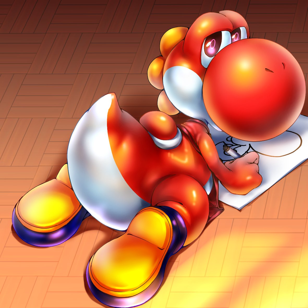 ヨッシー33周年 いつも癒やしをありがとう！🦖✨ ずっと大好きだ！！