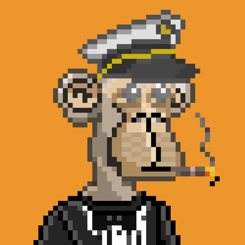 there exist only nine pixel ape captains adorned with cigars in the entire universe ⛵️