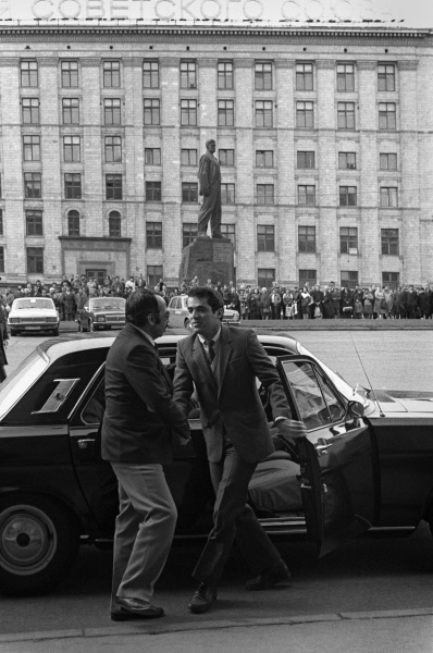 The 2nd Karpov-Kasparov World Championship match (September-November 1985), which took place in the Tchaikovsky Concert Hall in central Moscow.
I think for many chessplayers of my generation the sense of occasion of those matches will never be equalled.