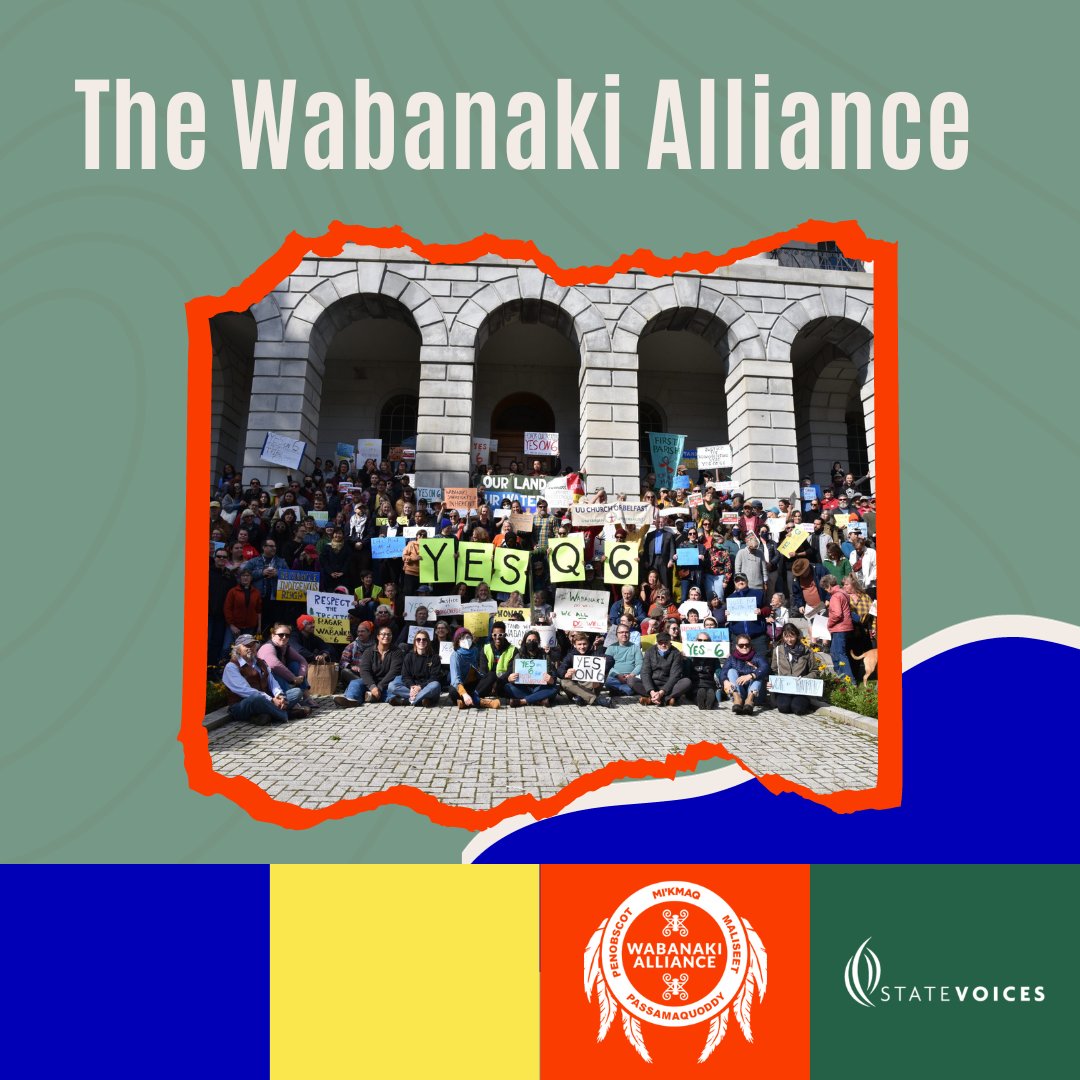 Each One, Teach One✊🏾

Today, @WabanakiinMaine is on the mic and taking over X!🎙️We’ll learn from the Wabanaki Alliance about the movement for tribal sovereignty and what we need to know about Indigenous communities in ME &amp; across the country. Let’s talk! #EachOneTeachOneTuesdays